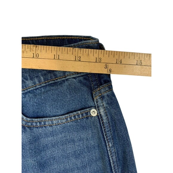 Banana Republic Curvy Straight Jeans Women's Size 26/2 Medium Wash Blue V307084 - Picture 7 of 14